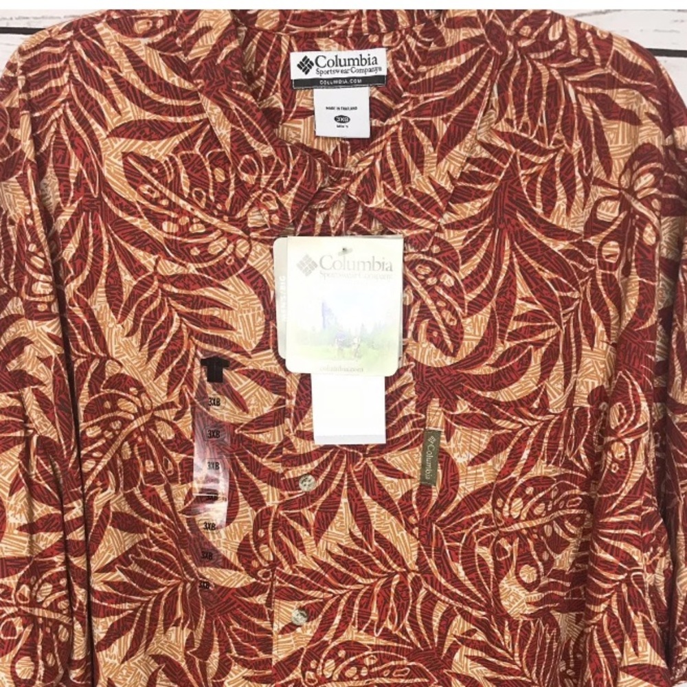 Columbia Island Print Campshirt Button Down - Picture 4 of 8